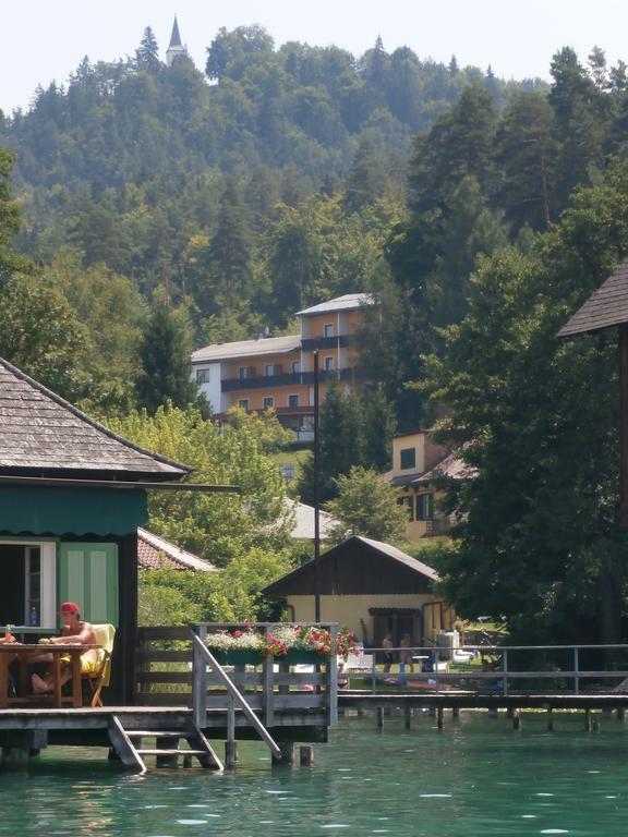 Ferienpension Garni Hubert Rigelnik Sankt Kanzian am Klopeiner See Exteriér fotografie