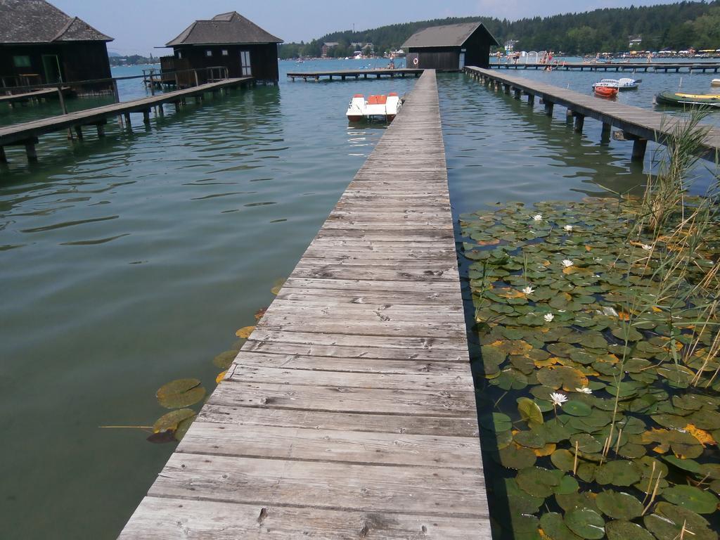 Ferienpension Garni Hubert Rigelnik Sankt Kanzian am Klopeiner See Exteriér fotografie